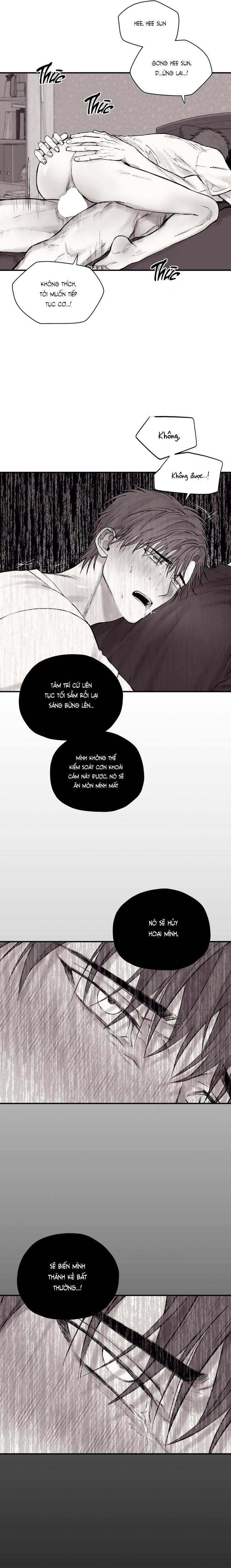 Gã Đàn Ông Dưới Căn Hầm Đang Bị Giam Cầm Trong Phòng Tôi Chapter 4 H+ - Trang 2