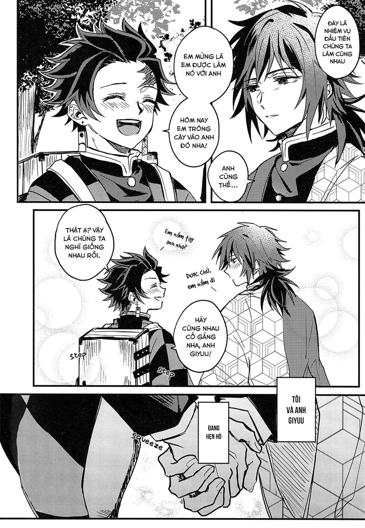 DJ kimetsu no yaiba Chapter 7 Tanxgiyu - Trang 2