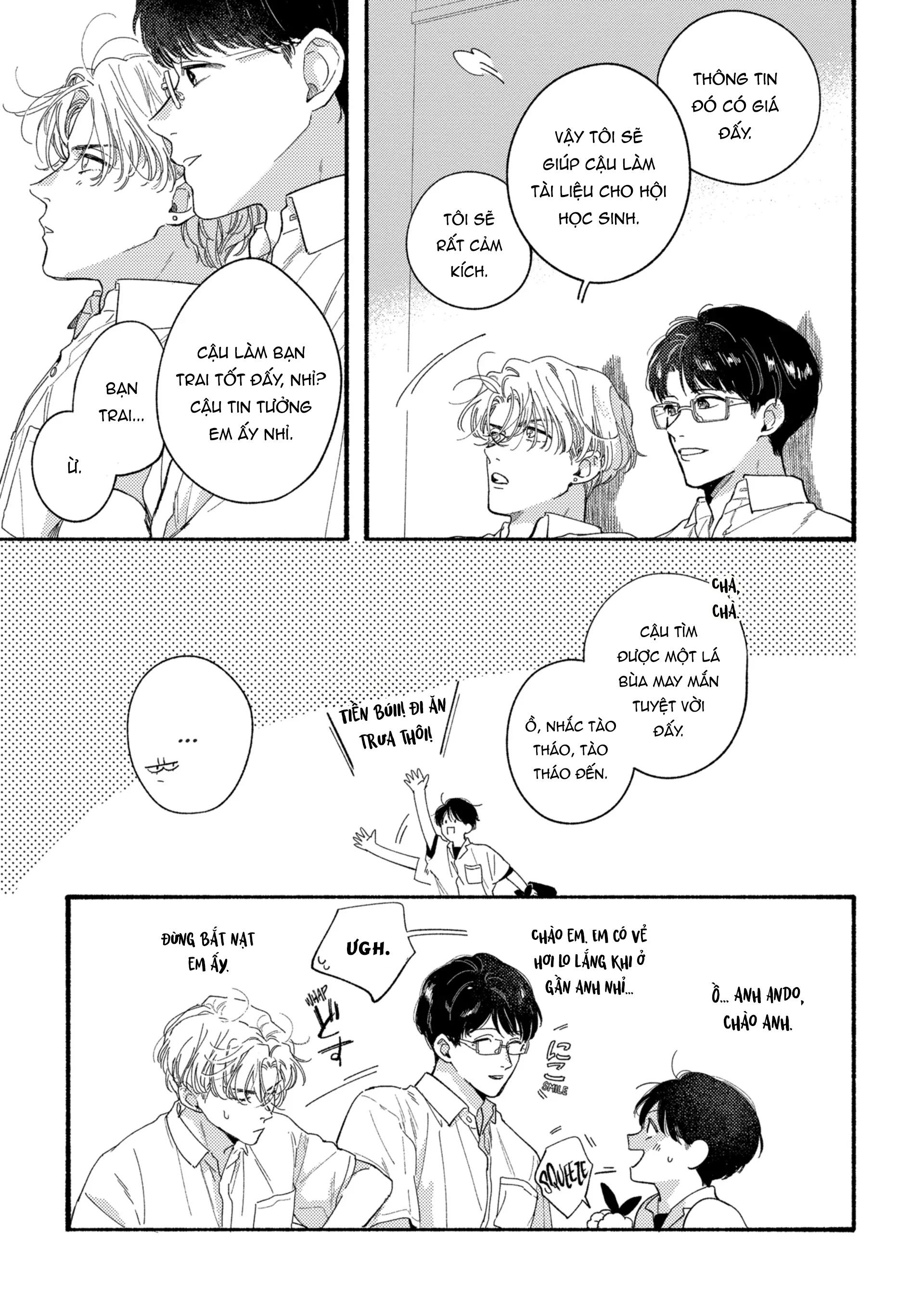 Thì Ra Mùa Xuân Hoa Nở Là Vì Em Chapter 3 - Trang 2