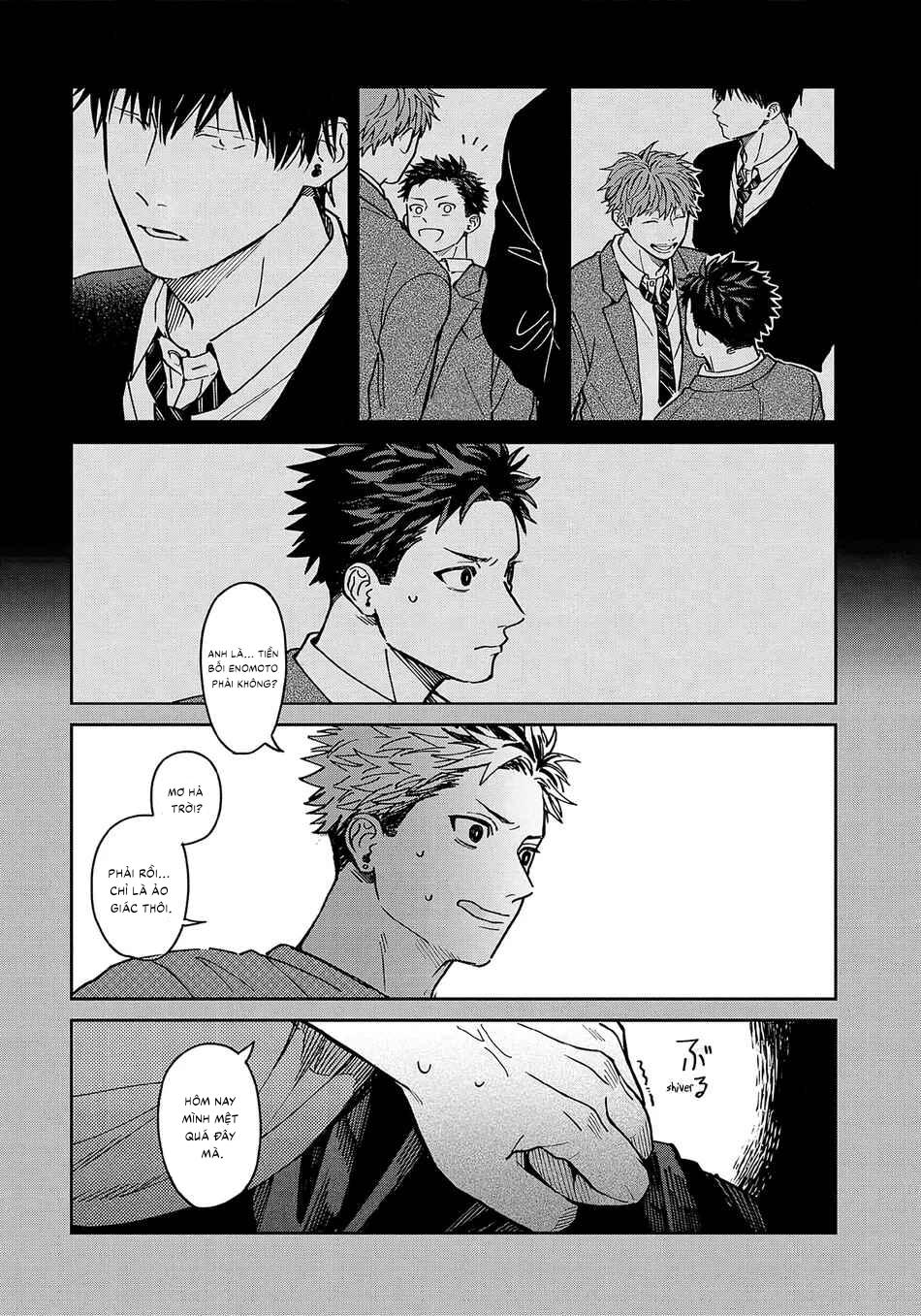 Tiền bối Enomoto không ngây thơ như thiên thần Chapter 1 - Trang 2