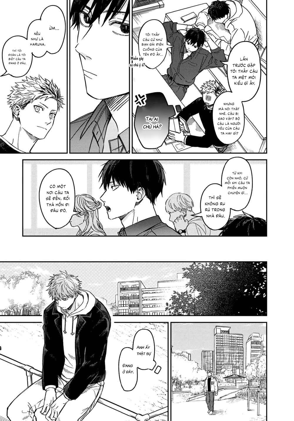 Tiền bối Enomoto không ngây thơ như thiên thần Chapter 2 - Trang 2