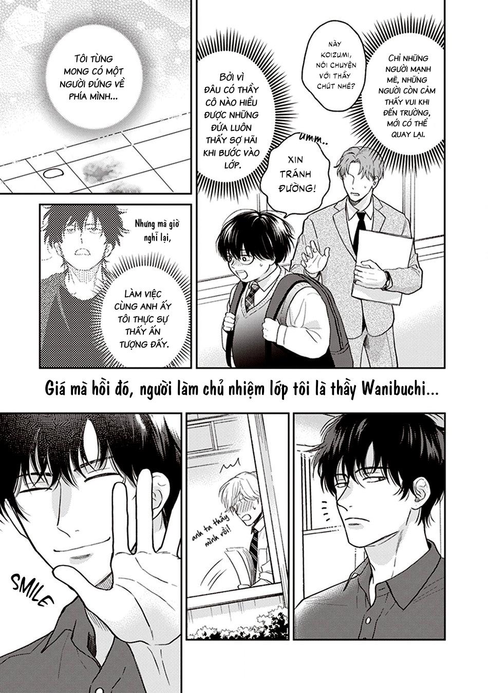 Koizumi-sensei không muốn bị phát hiện Chapter 2 - Trang 2