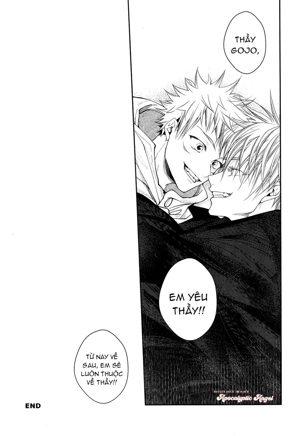 ONESHOT VÀ DOU THEO ĐỀ CỬ Chapter 16.5 GojoYuuji - Trang 2