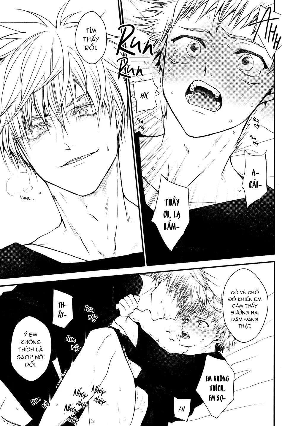 ONESHOT VÀ DOU THEO ĐỀ CỬ Chapter 16.6 GojoYuuji - Trang 2