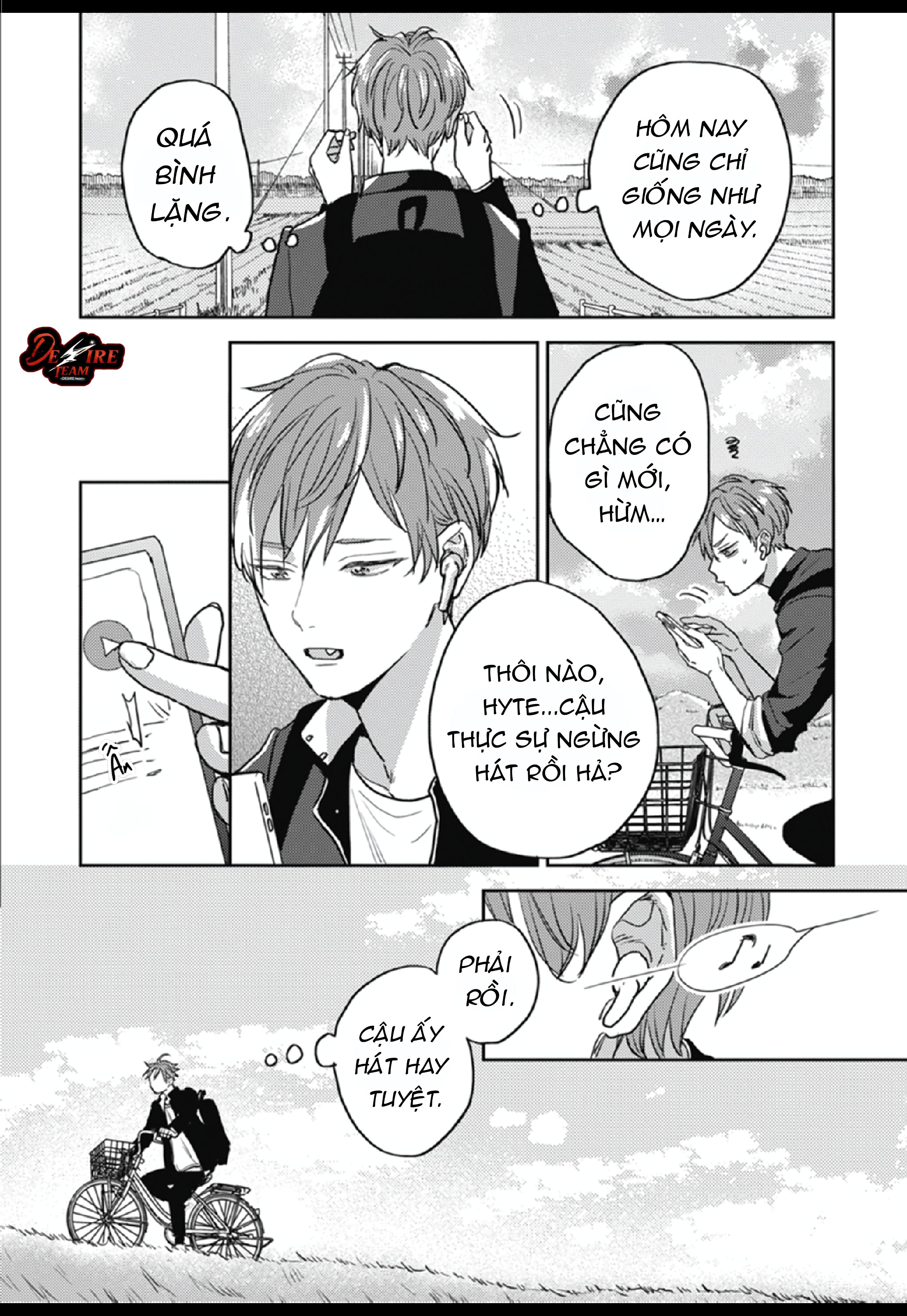 Âm thanh 100dB tràn đầy cảm xúc gửi đến cậu Chapter 1 - Trang 2