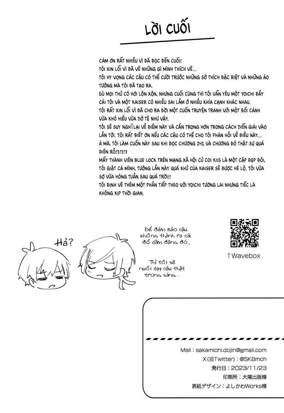 Blue Lock Dj Chapter 77 KaiIsa - Trang 2