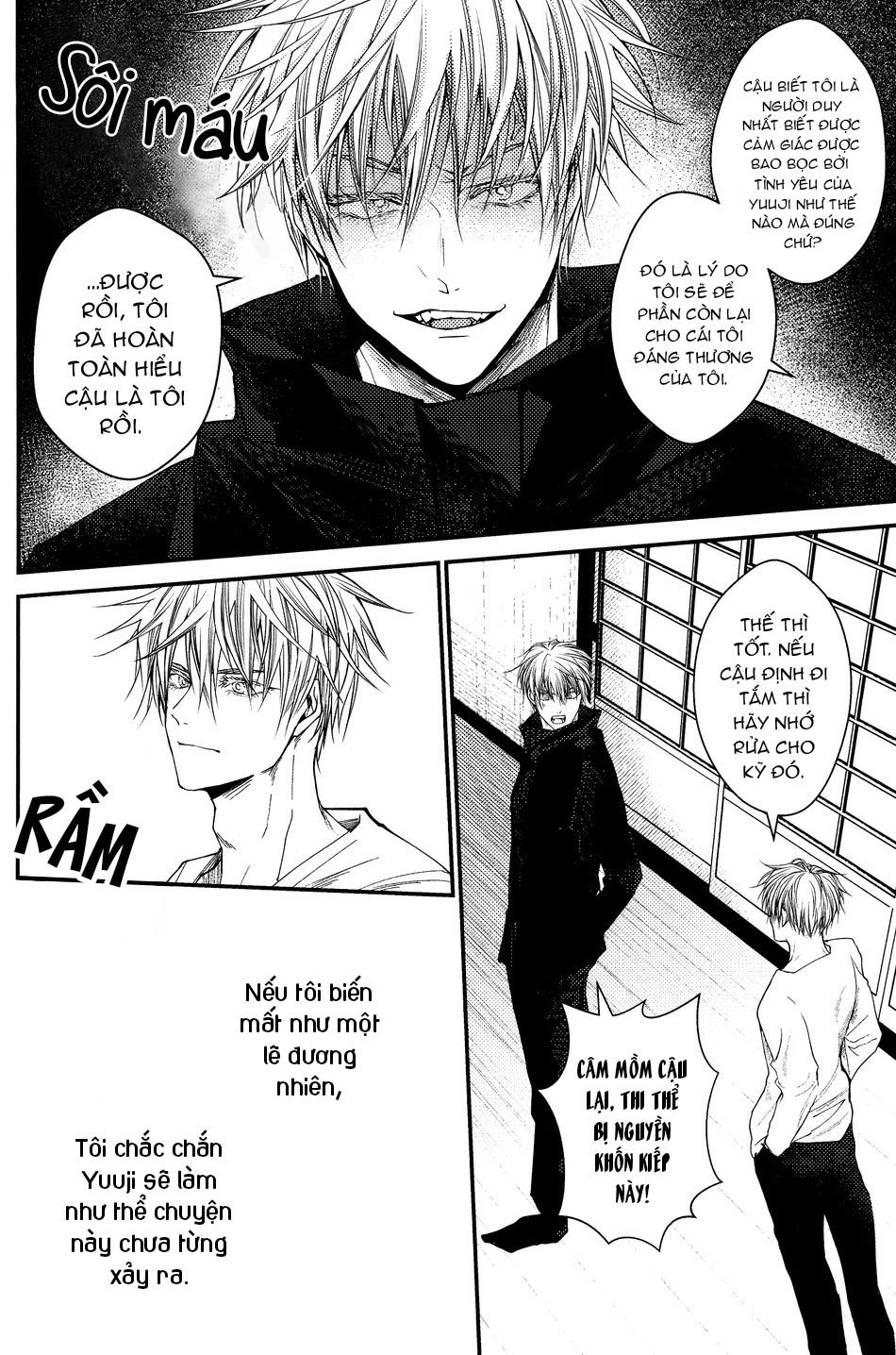 ONESHOT VÀ DOU THEO ĐỀ CỬ Chapter 16.7 GojoYuuji - Trang 2