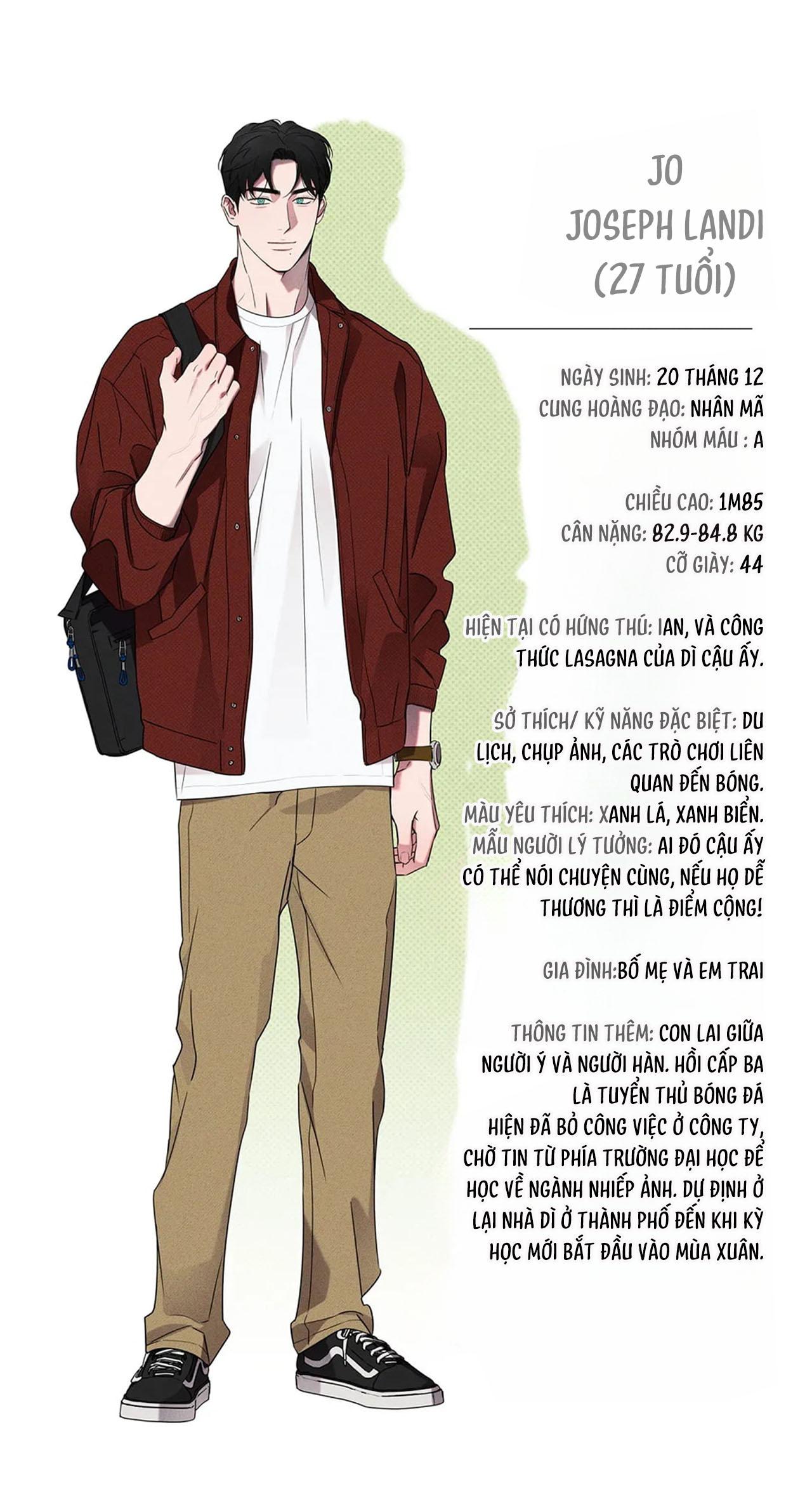 Wet Sand Chapter 18.5 Hồ sơ nhân vật - Next Chapter 19