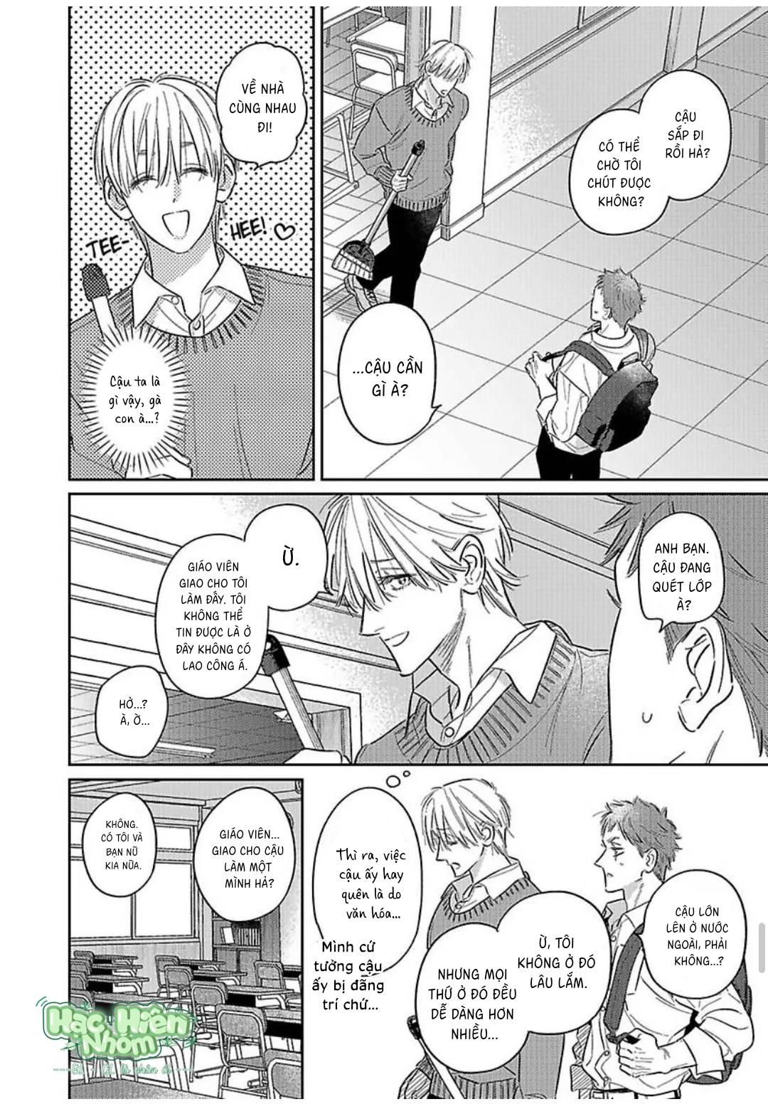 Chàng Thỏ Ngọt Ngào Chapter 2 Hachiennhom - Trang 2