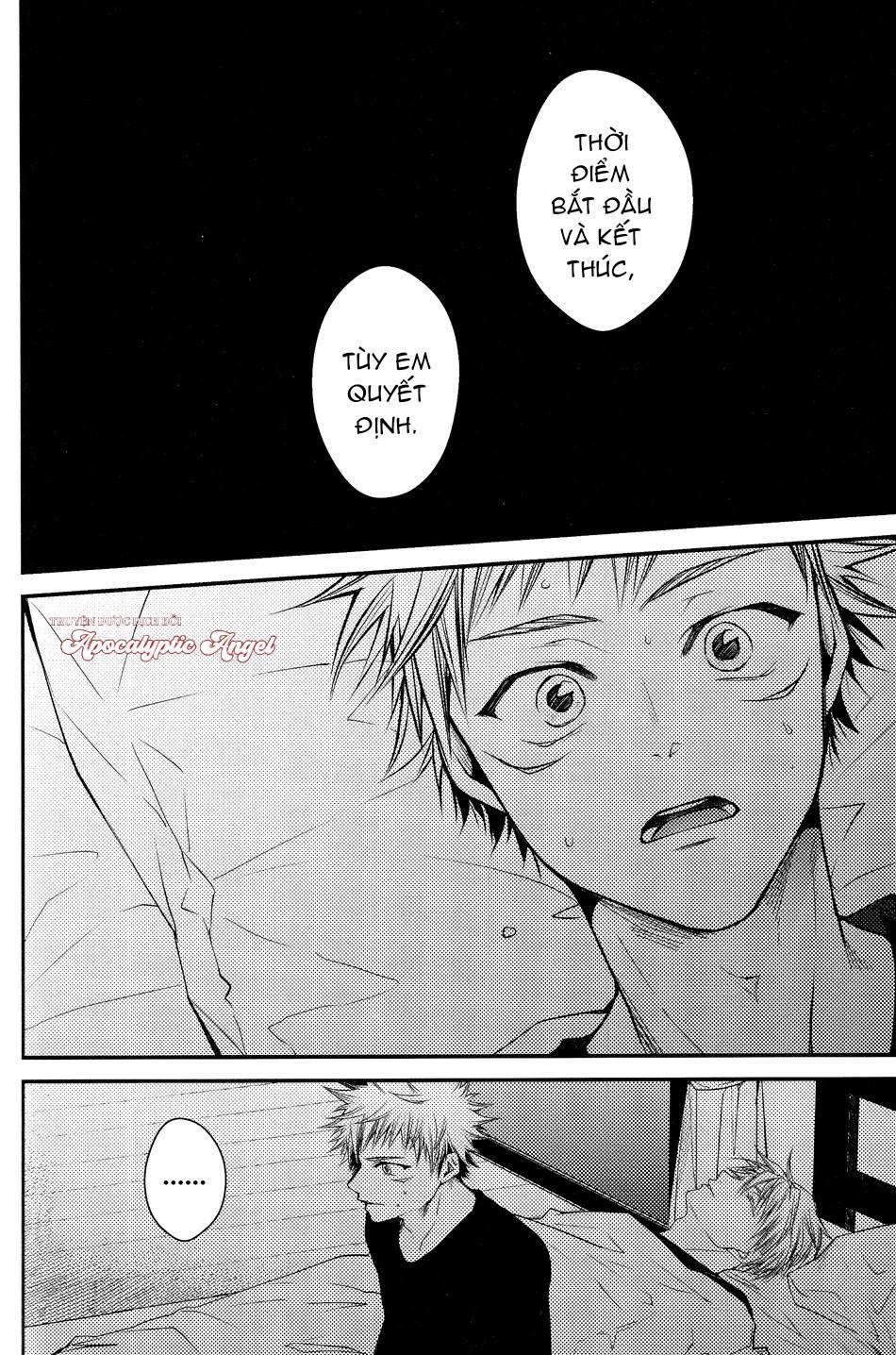 ONESHOT VÀ DOU THEO ĐỀ CỬ Chapter 16.6 GojoYuuji - Trang 2