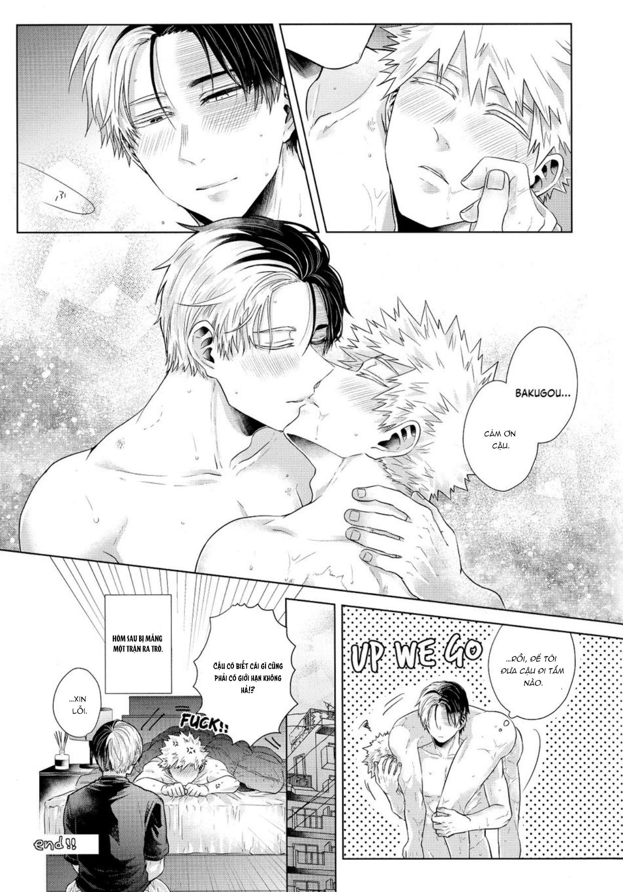 TUYỂN TẬP ONESHOT 'CƯNG MÀ NÓI' Chapter 4 TodobakuNangcuc - Trang 2