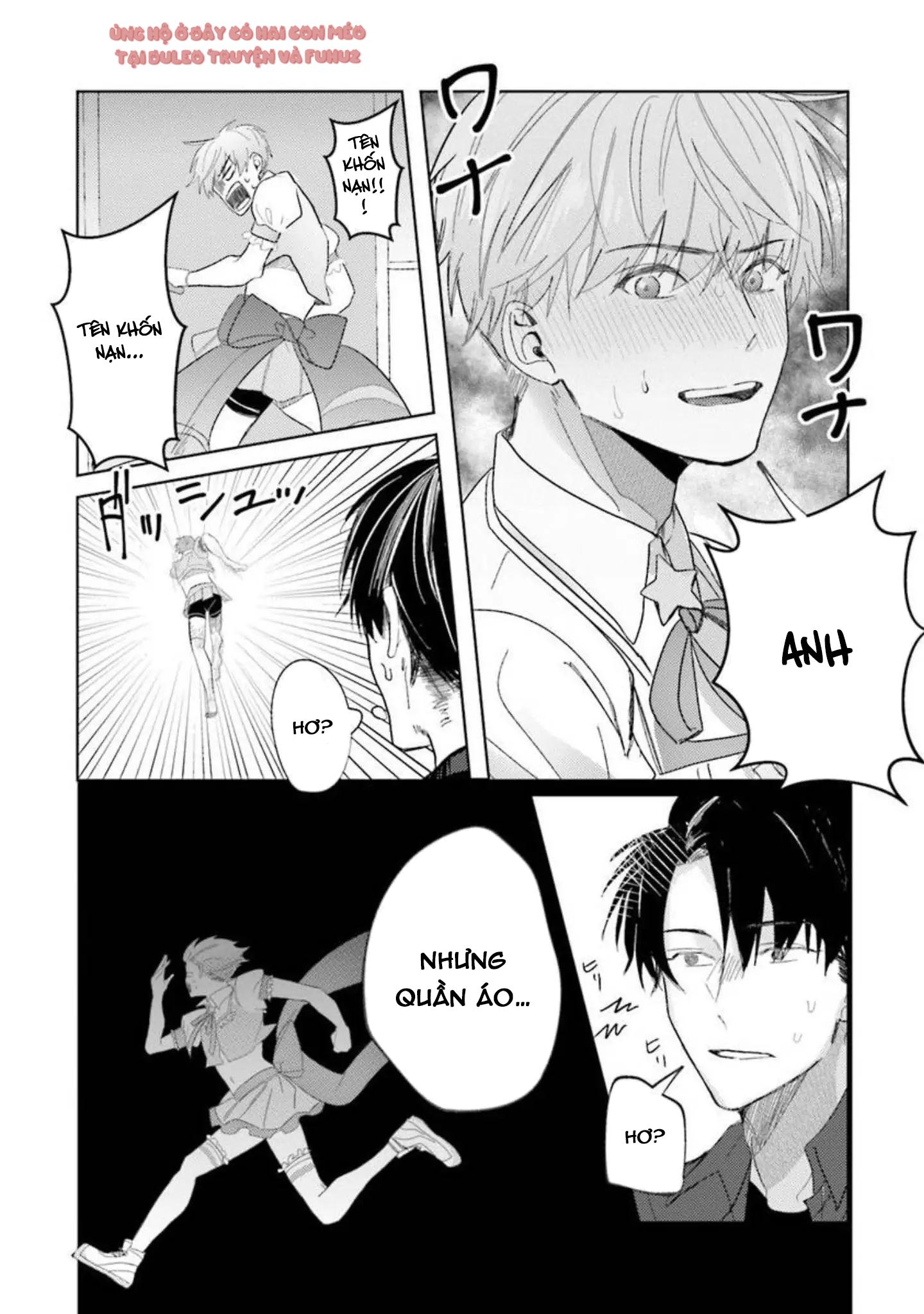 Nếu bị sếp phát hiện ra việc cosplay nữ thì tôi chết chắc Chapter 2 - Trang 3