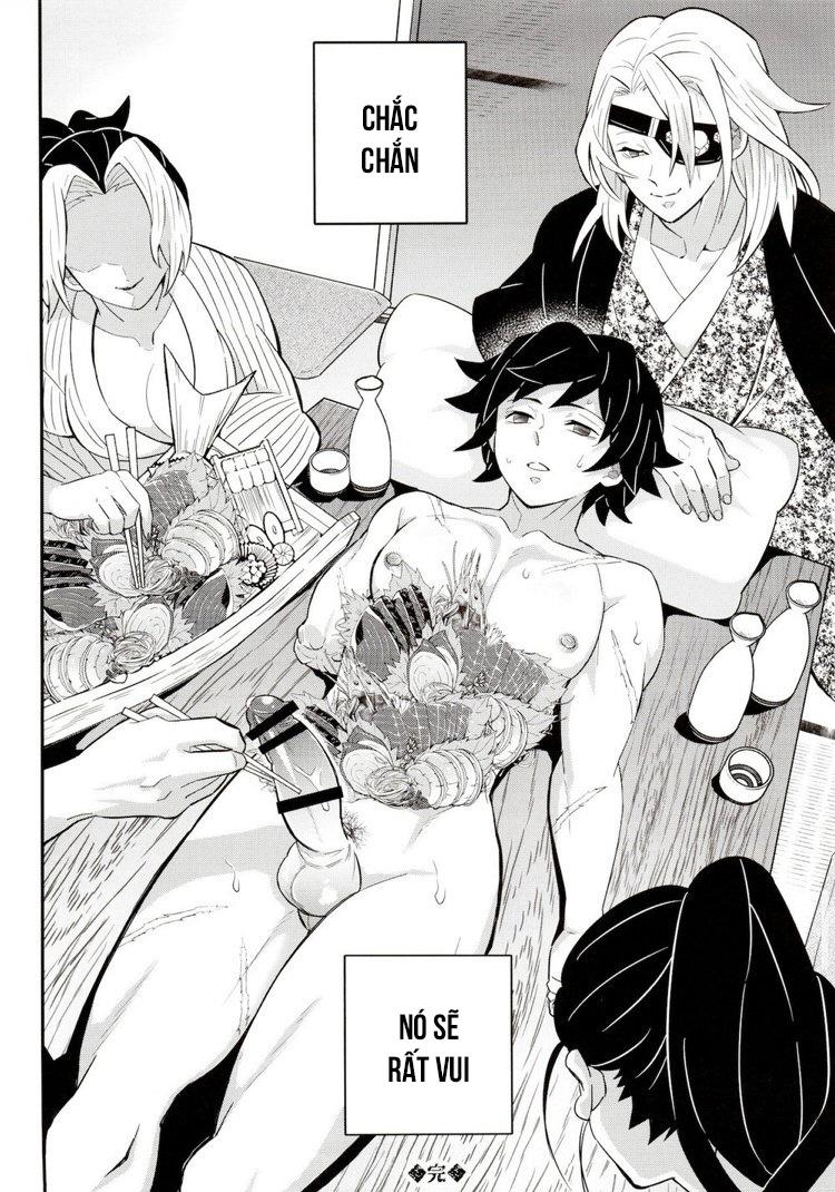 DJ kimetsu no yaiba Chapter 9 Thuỷ x Âm - Trang 2