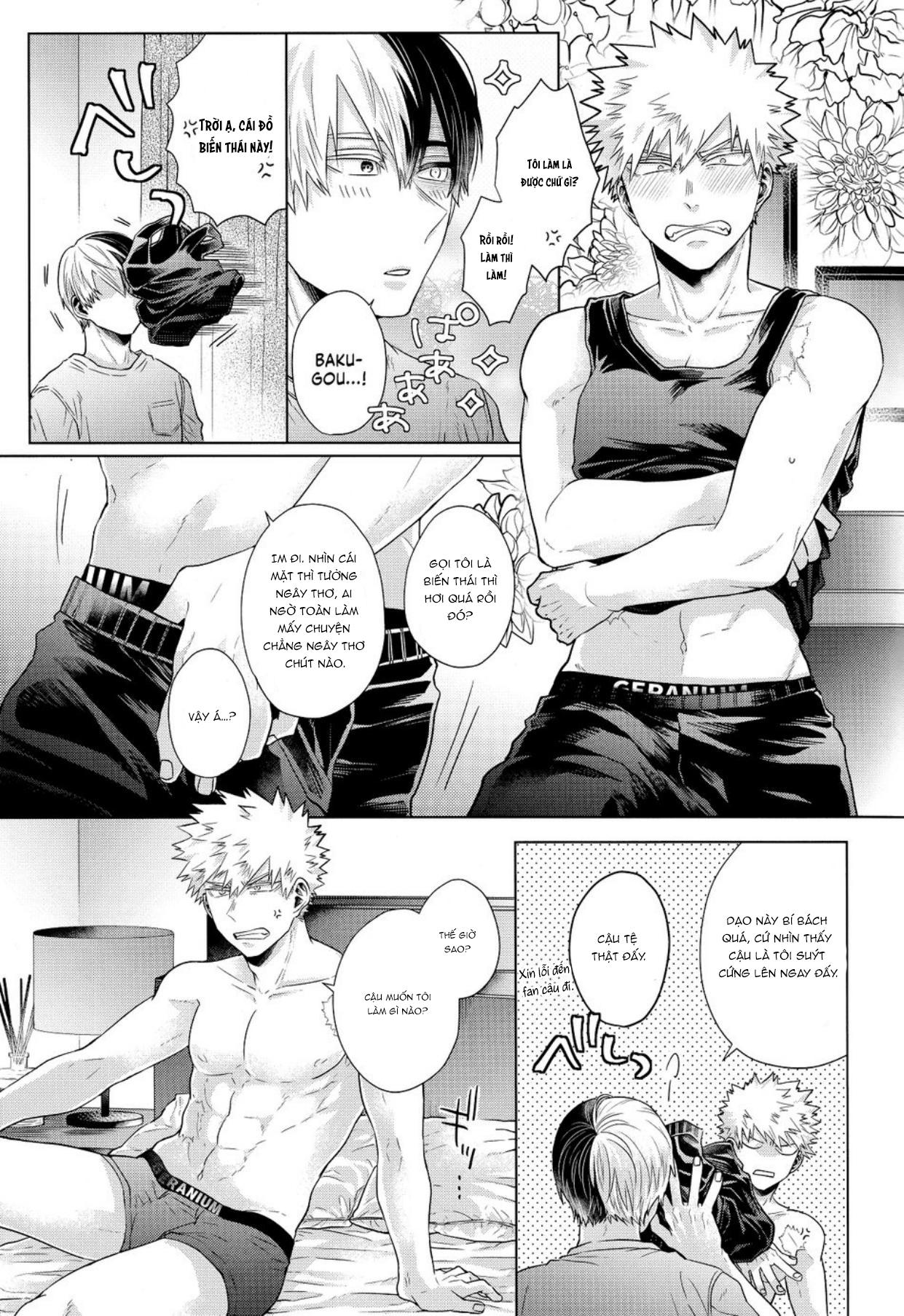 TUYỂN TẬP ONESHOT 'CƯNG MÀ NÓI' Chapter 4 TodobakuNangcuc - Trang 2