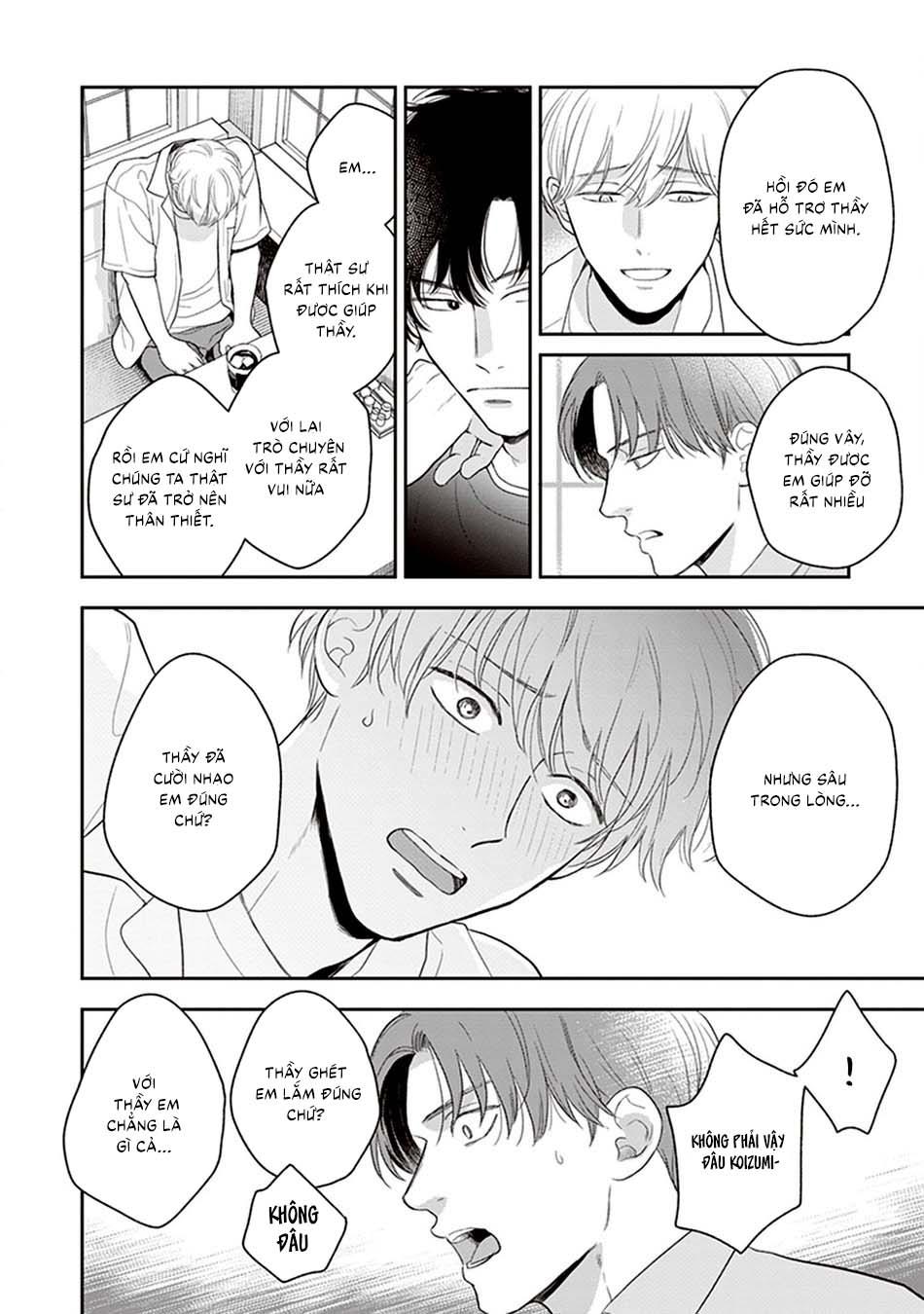 Koizumi-sensei không muốn bị phát hiện Chapter 6 - Trang 2