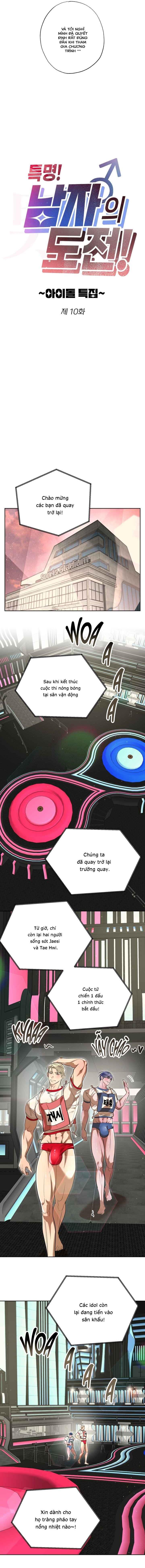 Mật lệnh! Thử thách của đàn ông! Chapter 10 - Trang 2