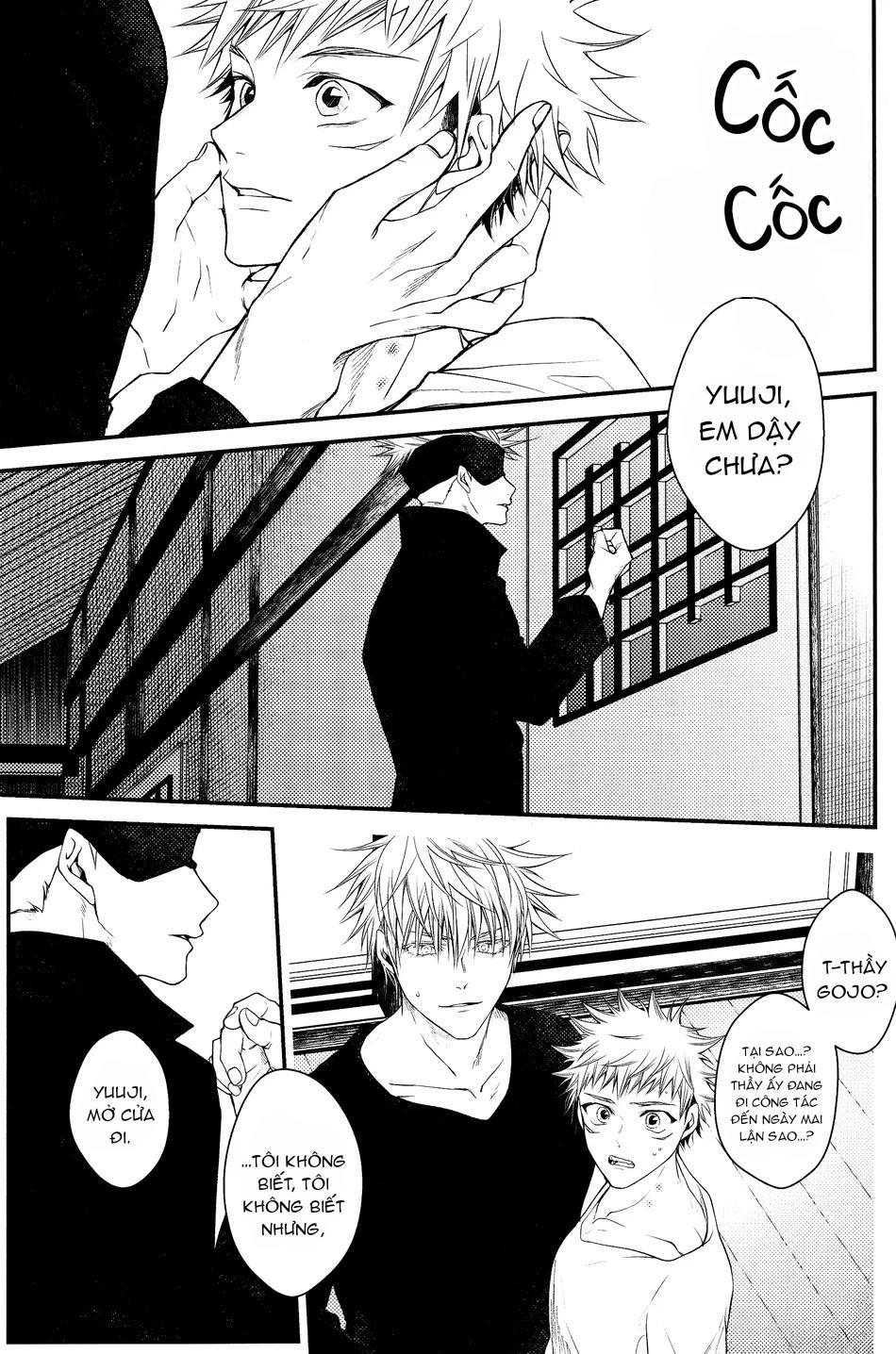 ONESHOT VÀ DOU THEO ĐỀ CỬ Chapter 16.6 GojoYuuji - Trang 2