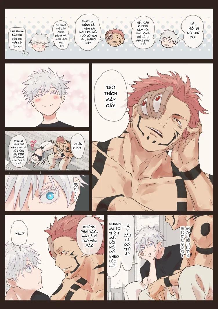 ONESHOT COI LÀ NỨNG Chapter 312 Sukuna x Gojo - Trang 2