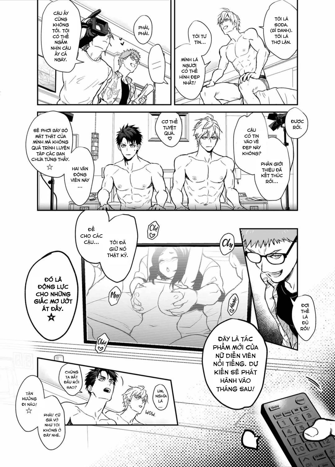 Đóng chung phim p*rn với kẻ thù không đội trời chung của tôi. Chapter 1 Oneshot - Trang 2