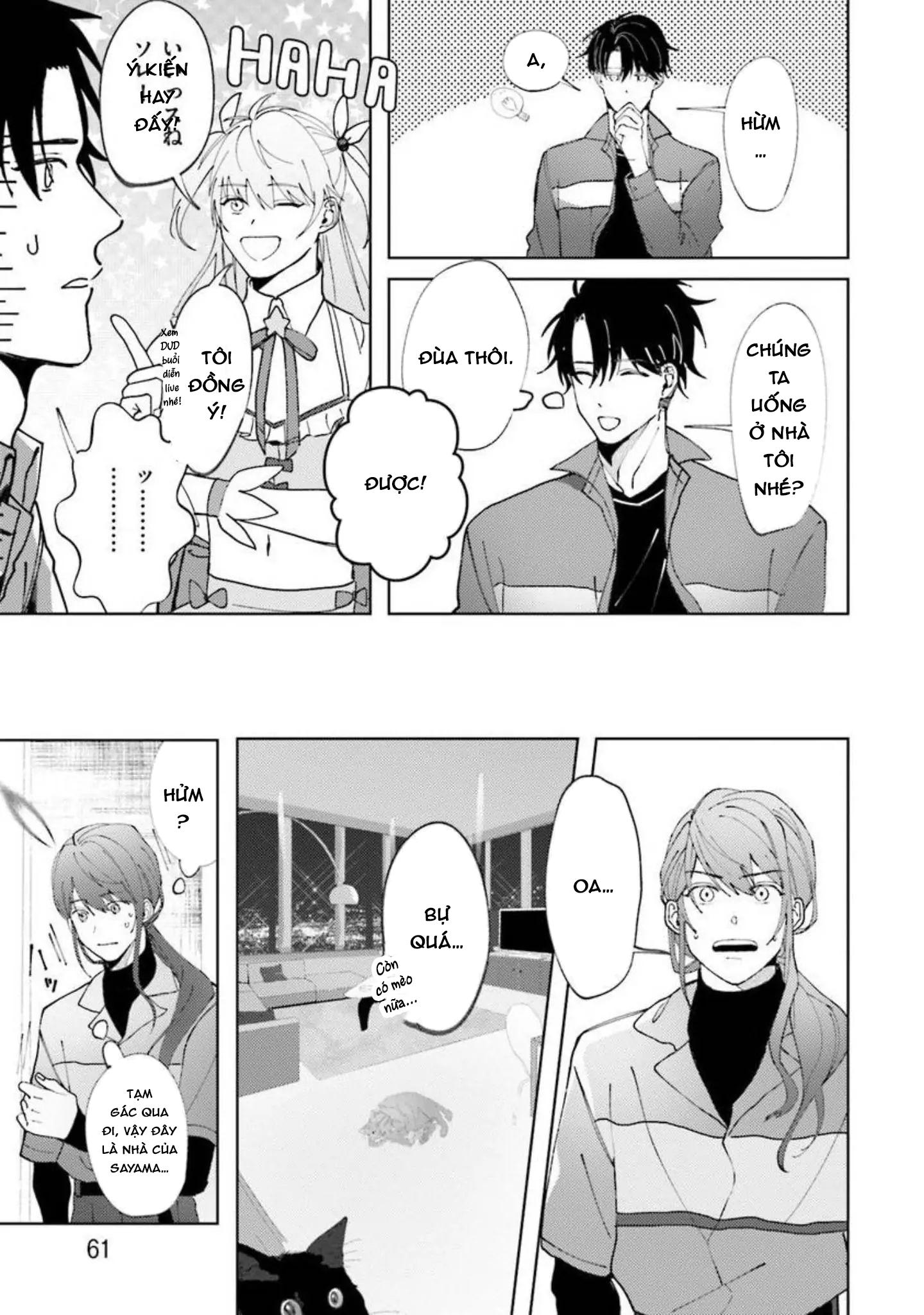 Nếu bị sếp phát hiện ra việc cosplay nữ thì tôi chết chắc Chapter 2 - Trang 3