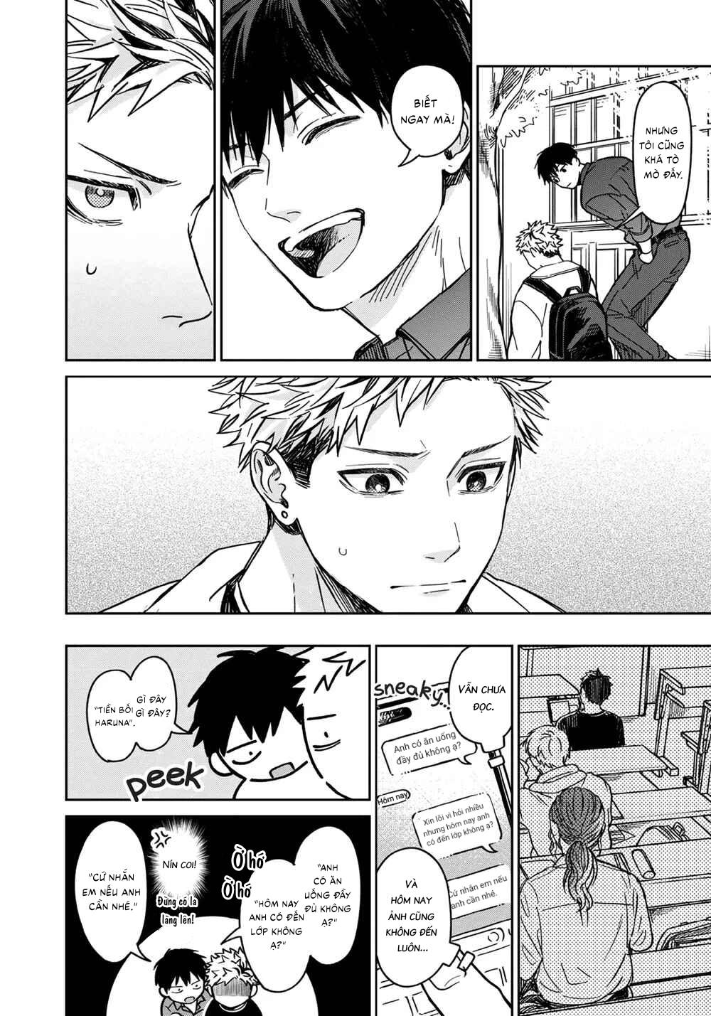 Tiền bối Enomoto không ngây thơ như thiên thần Chapter 2 - Trang 2