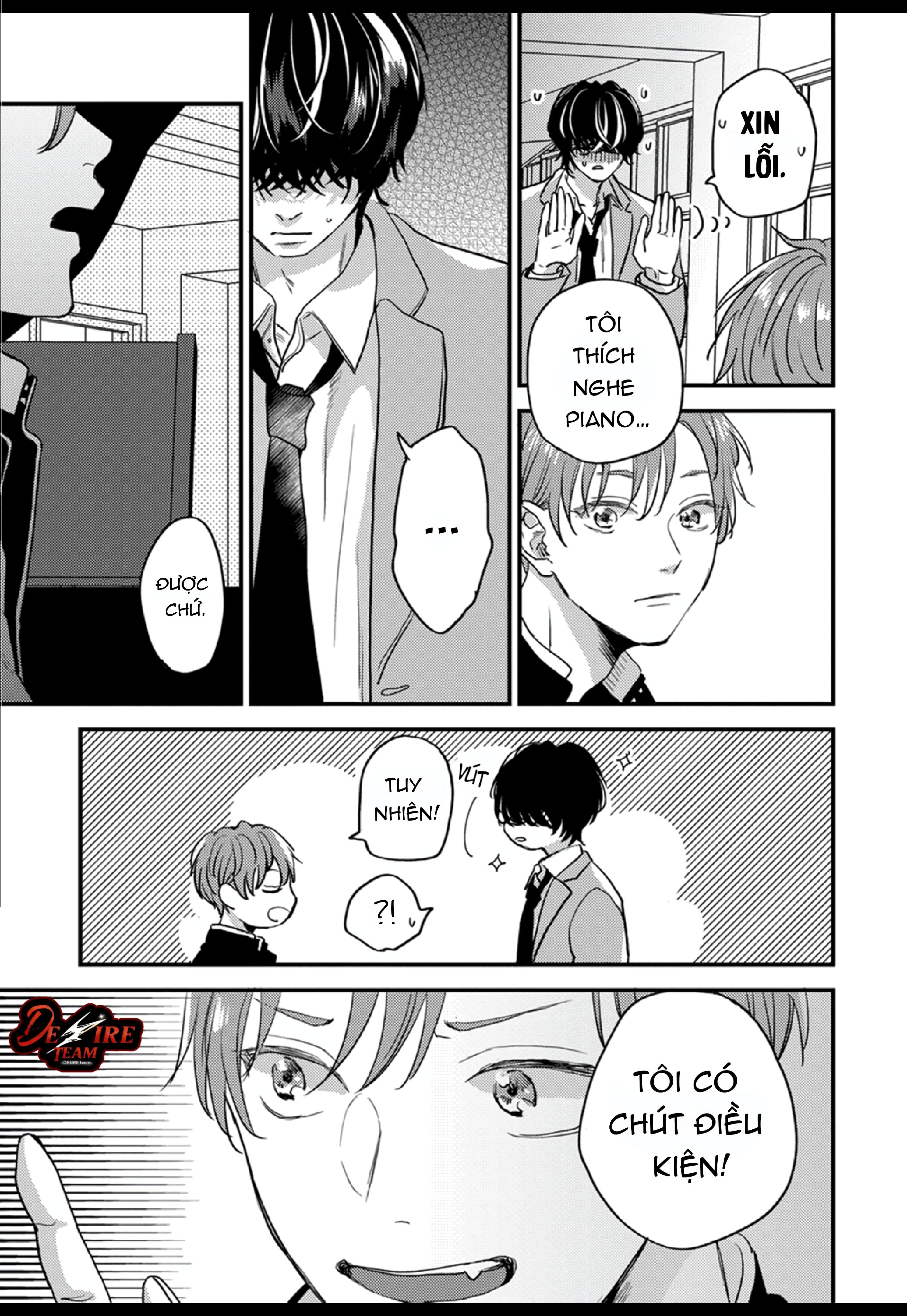 Âm thanh 100dB tràn đầy cảm xúc gửi đến cậu Chapter 1 - Trang 2