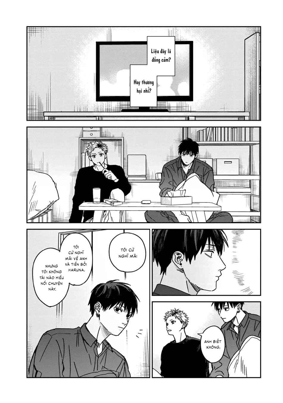 Tiền bối Enomoto không ngây thơ như thiên thần Chapter 3 - Trang 2