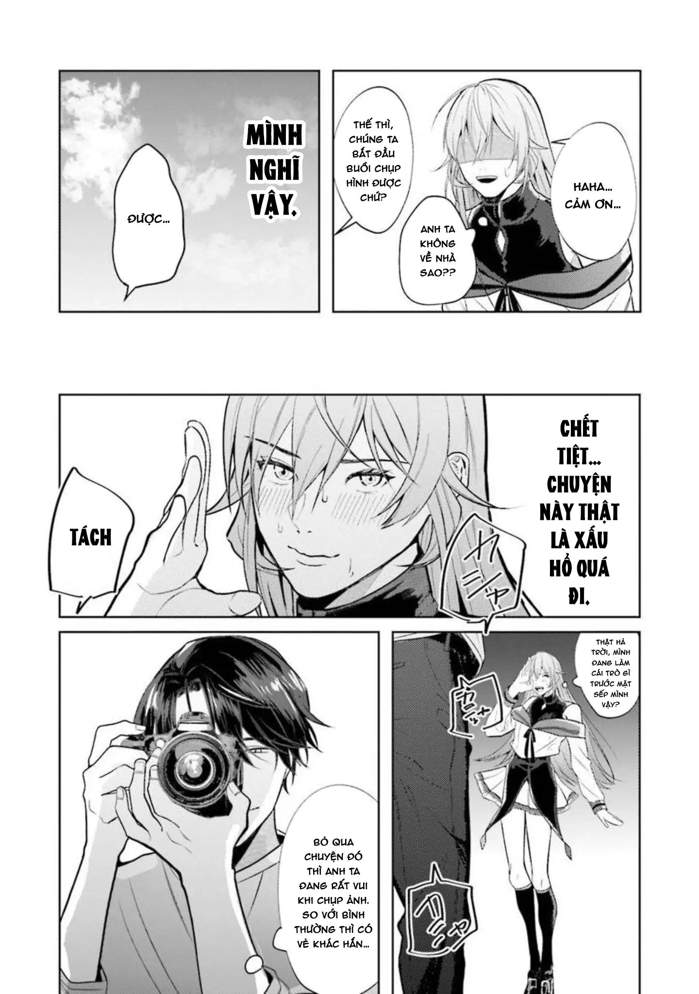 Nếu bị sếp phát hiện ra việc cosplay nữ thì tôi chết chắc Chapter 1 - Trang 3