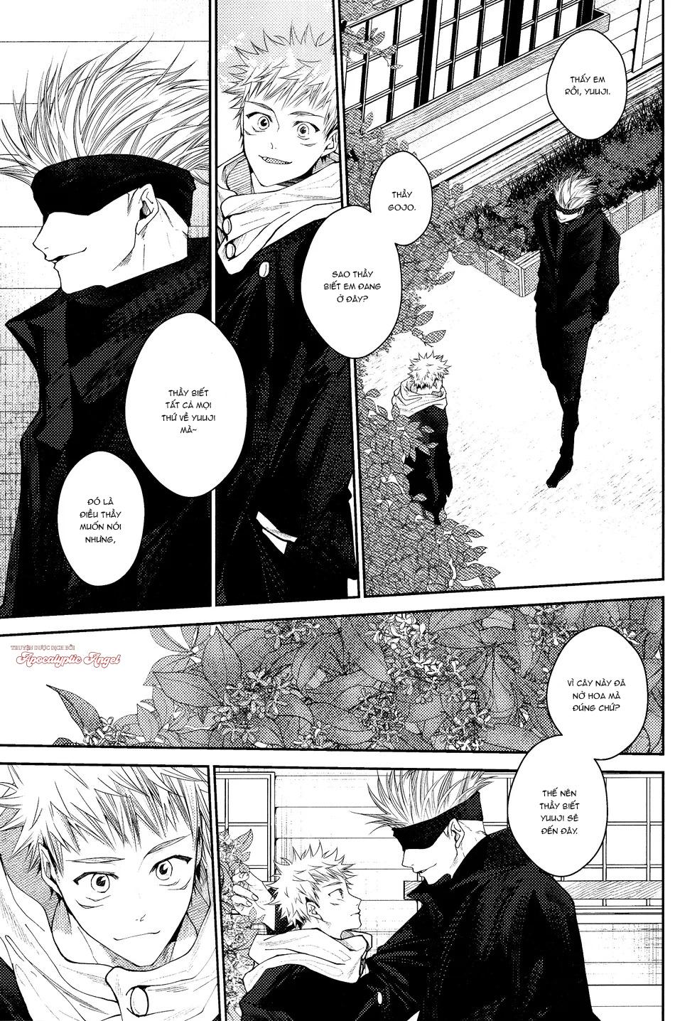 ONESHOT VÀ DOU THEO ĐỀ CỬ Chapter 16.8 GojoYuuji - Trang 2