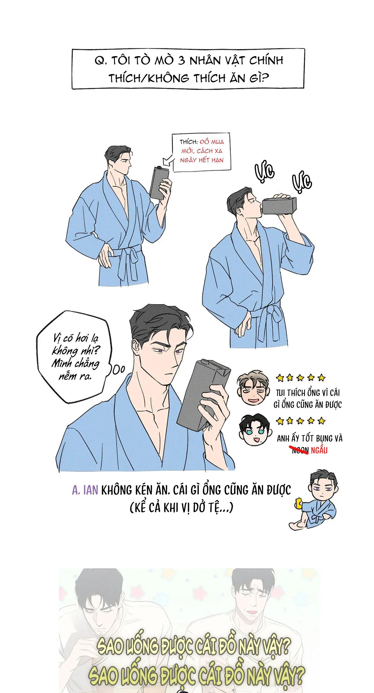 Wet Sand Chapter 18.5 Hồ sơ nhân vật - Next Chapter 19