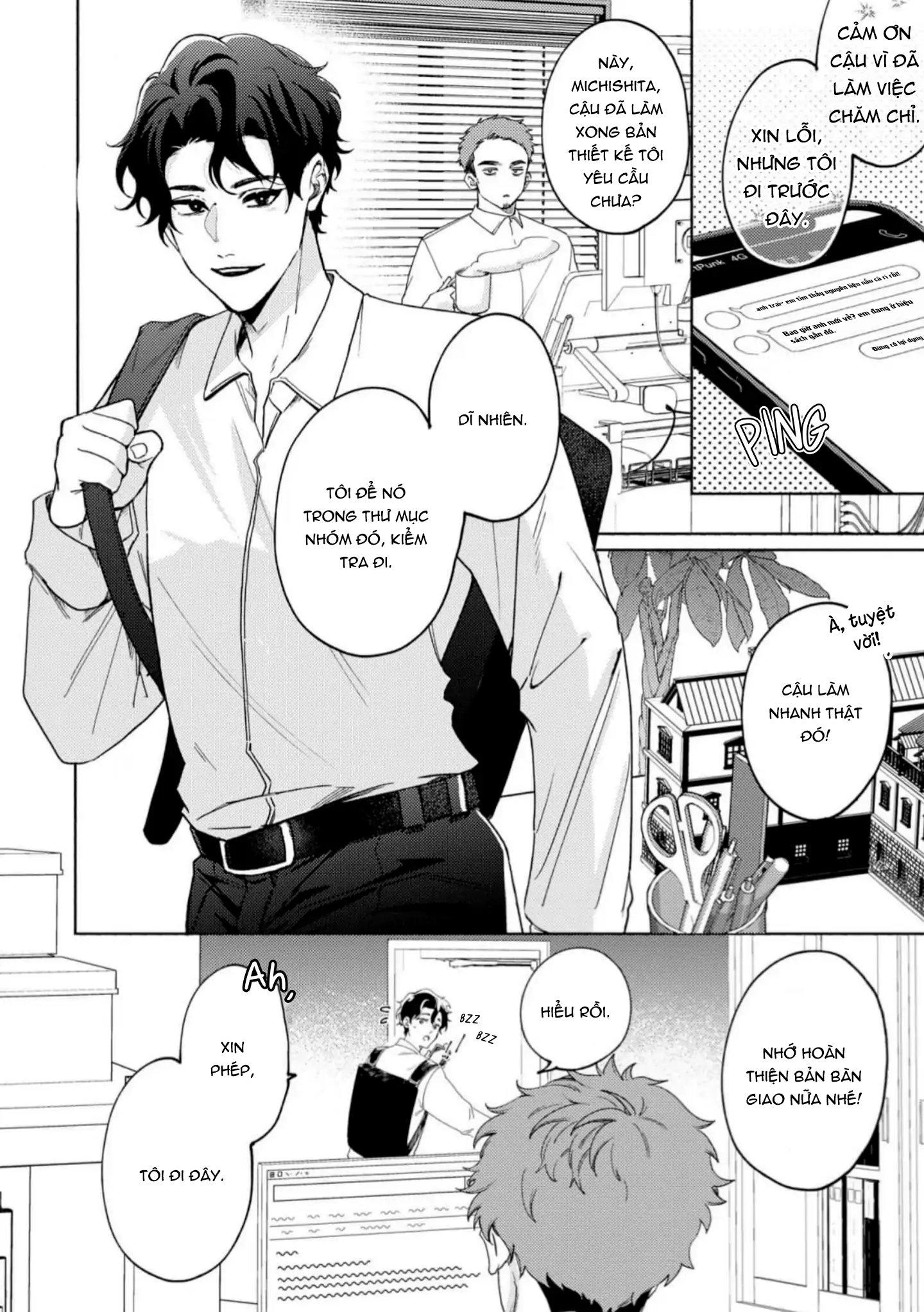 Vết cắn ngọt ngào và giấc mơ ban chiều Chapter 1 - Trang 2