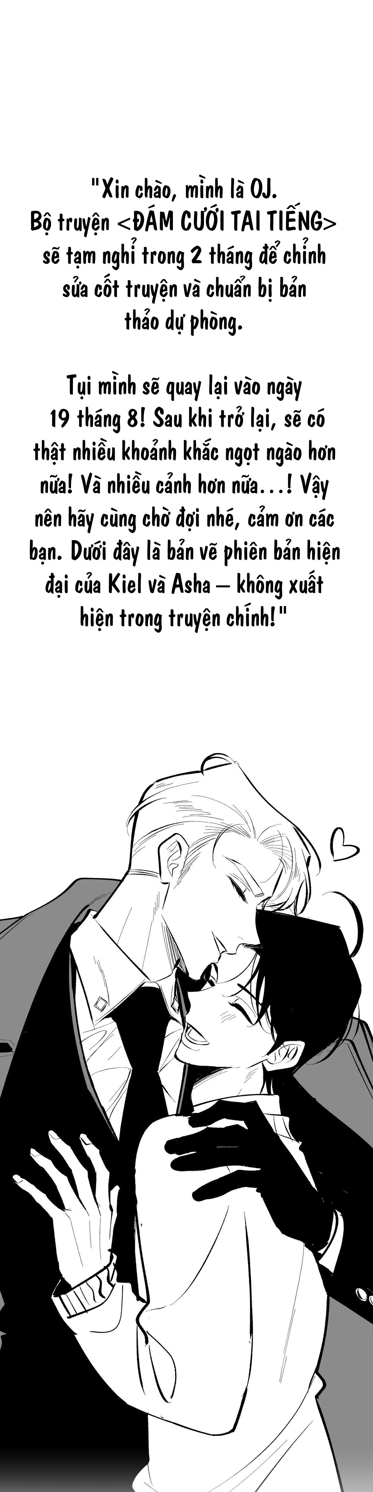 ĐÁM CƯỚI TAI TIẾNG Chapter 41.1 THÔNG BÁO HOÃN - Trang 2