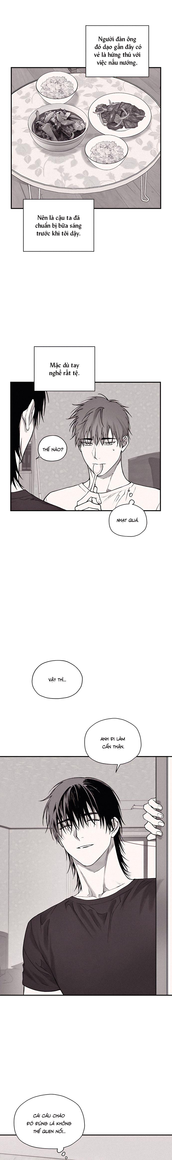 Gã Đàn Ông Dưới Căn Hầm Đang Bị Giam Cầm Trong Phòng Tôi Chapter 8 - Trang 2