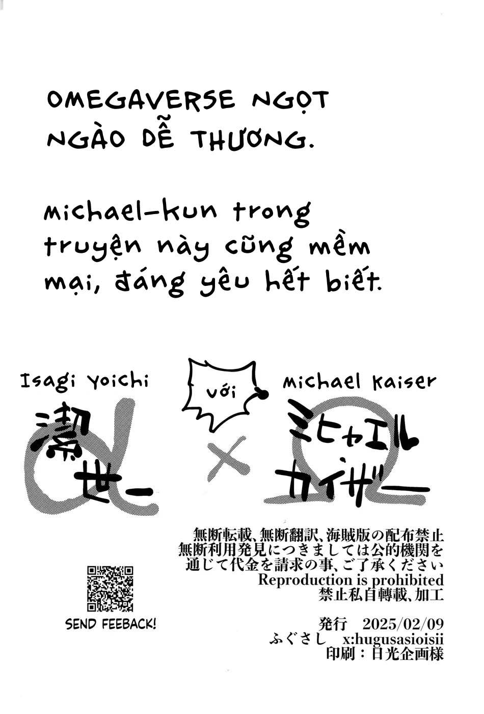 Blue Lock Dj Chapter 78 Isagi x Kaiser - Trang 2