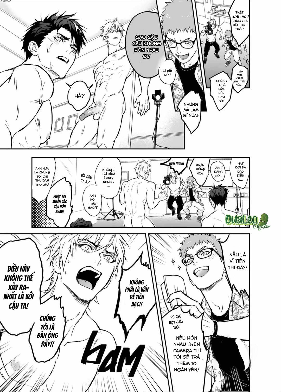 Đóng chung phim p*rn với kẻ thù không đội trời chung của tôi. Chapter 1 Oneshot - Trang 2