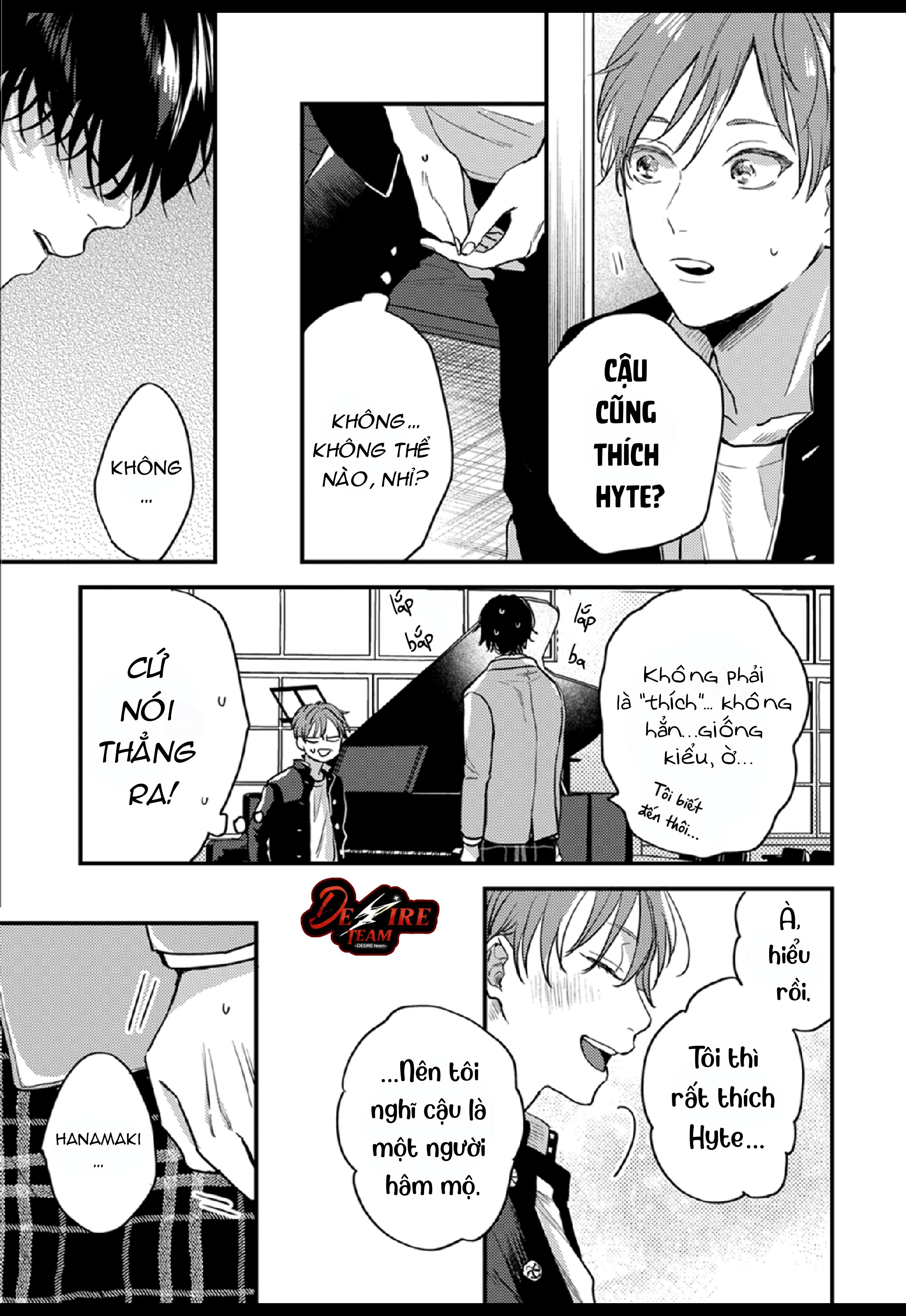 Âm thanh 100dB tràn đầy cảm xúc gửi đến cậu Chapter 1 - Trang 2