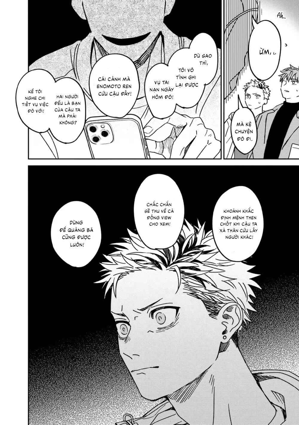 Tiền bối Enomoto không ngây thơ như thiên thần Chapter 4 - Trang 2
