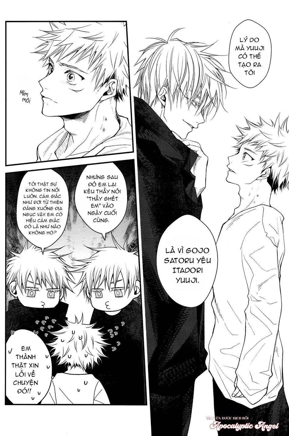 ONESHOT VÀ DOU THEO ĐỀ CỬ Chapter 16.6 GojoYuuji - Trang 2