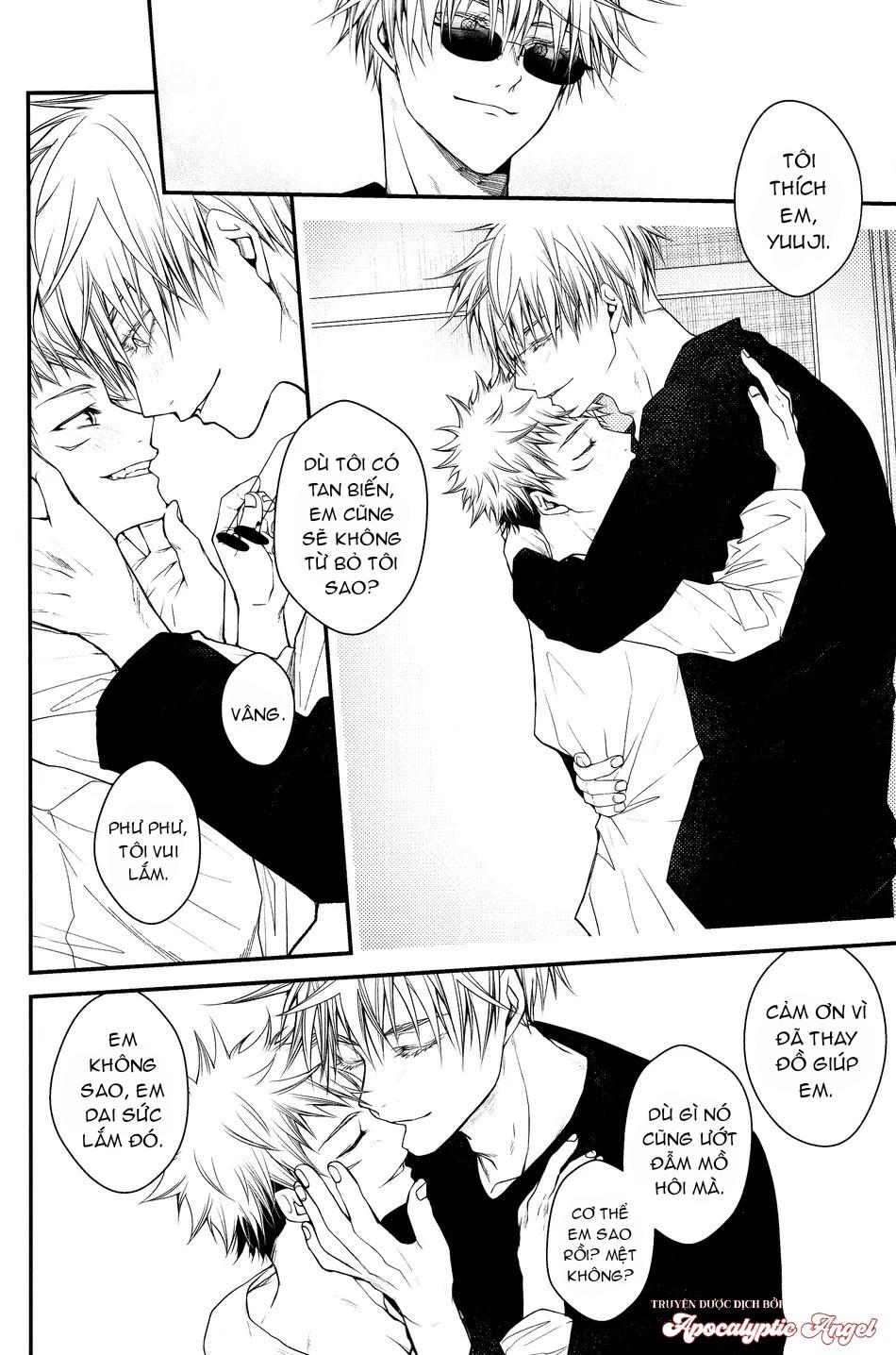 ONESHOT VÀ DOU THEO ĐỀ CỬ Chapter 16.6 GojoYuuji - Trang 2