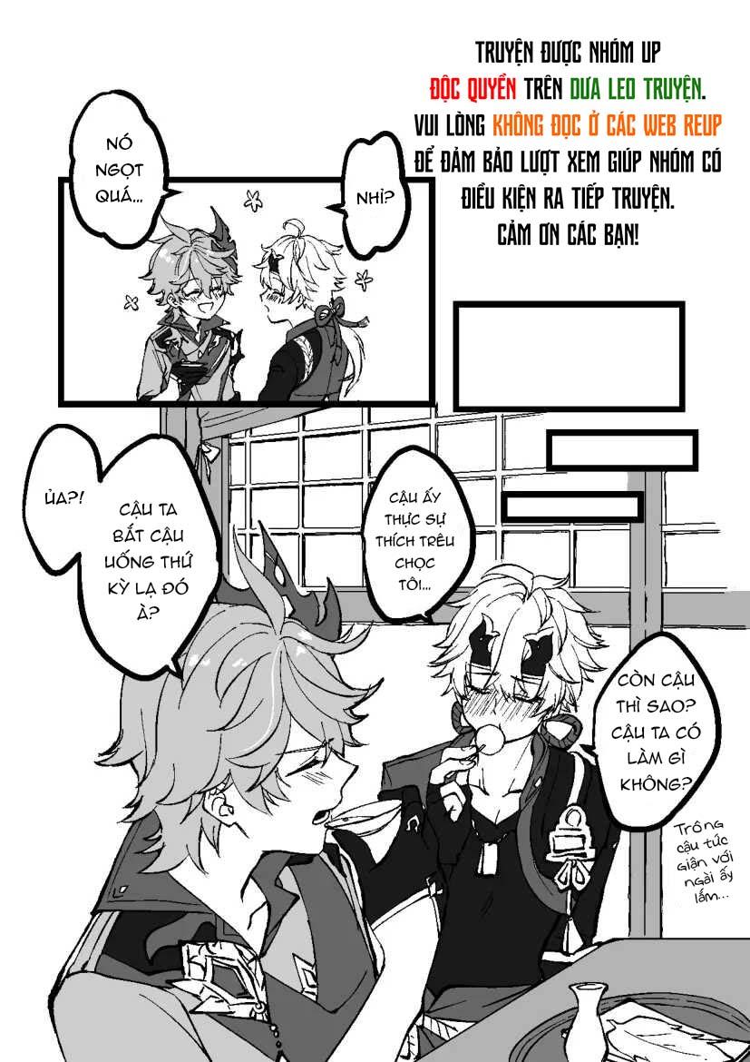 Tổng Hợp Oneshot Genshin Impact Chapter 62.1 Childe x Thoma - Trang 2