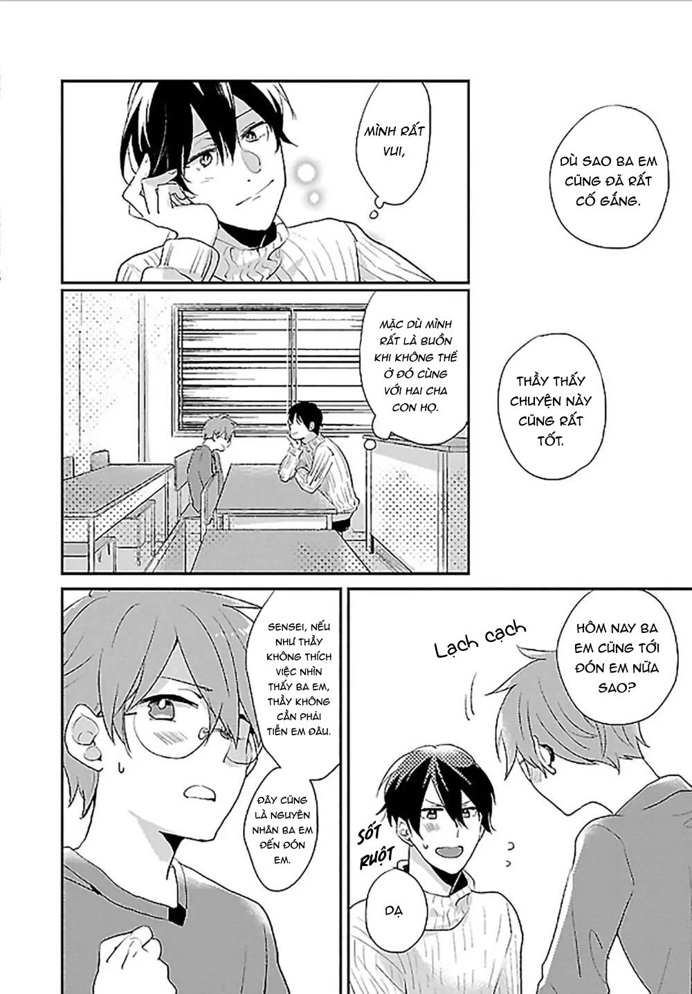 Thầy Giáo Trẻ Thuần Khiết Mong Muốn Được Cha Nuôi Bảnh Bao Ôm Ấp Chapter 4 - Trang 2