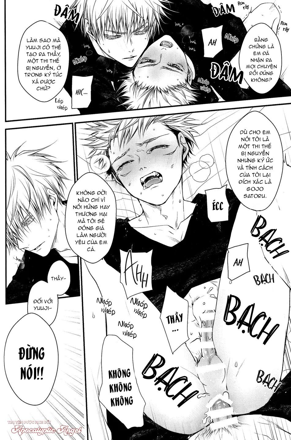 ONESHOT VÀ DOU THEO ĐỀ CỬ Chapter 16.6 GojoYuuji - Trang 2
