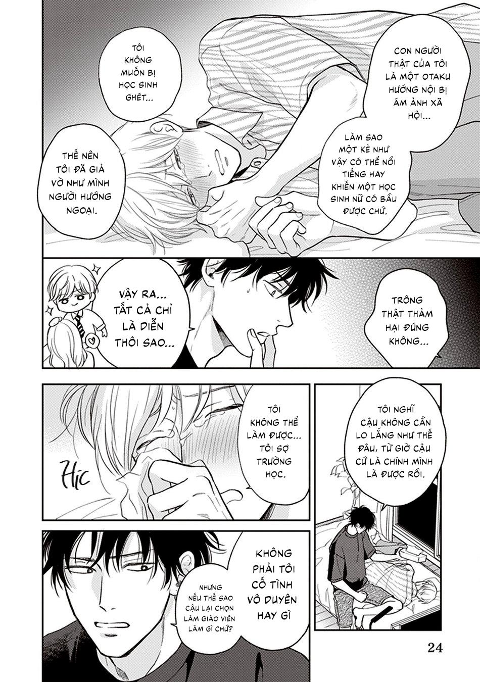 Koizumi-sensei không muốn bị phát hiện Chapter 1 - Trang 2