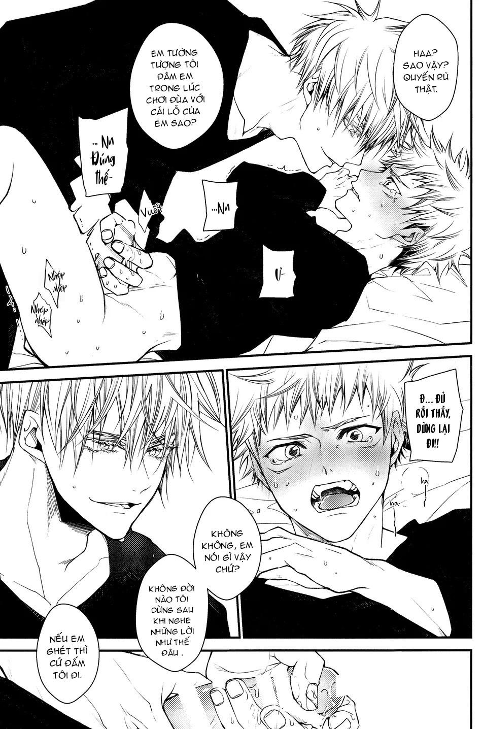 ONESHOT VÀ DOU THEO ĐỀ CỬ Chapter 16.6 GojoYuuji - Trang 2