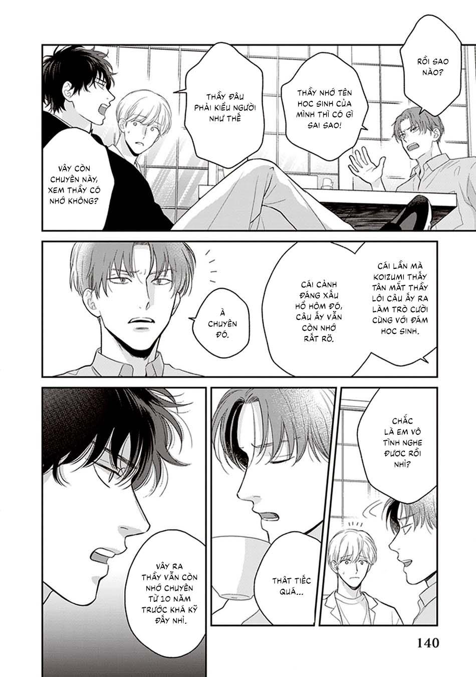 Koizumi-sensei không muốn bị phát hiện Chapter 6 - Trang 2