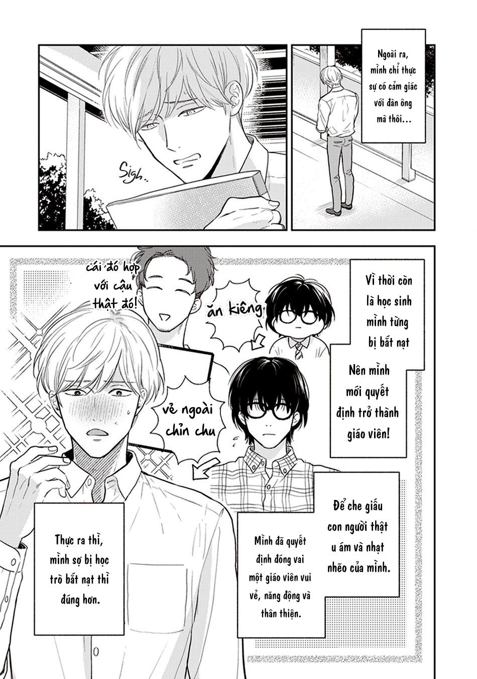 Koizumi-sensei không muốn bị phát hiện Chapter 1 - Trang 2