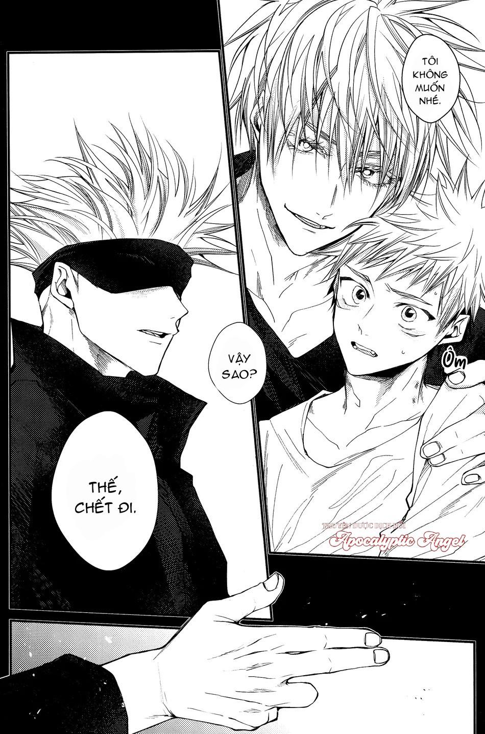 ONESHOT VÀ DOU THEO ĐỀ CỬ Chapter 16.6 GojoYuuji - Trang 2