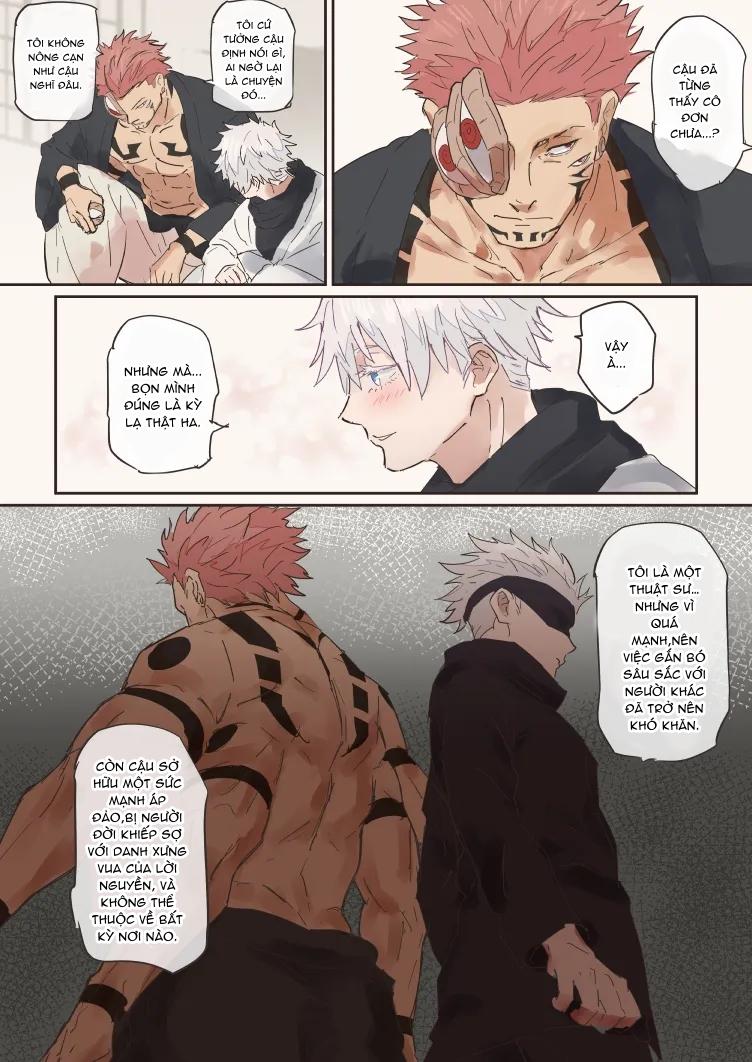 ONESHOT COI LÀ NỨNG Chapter 312 Sukuna x Gojo - Trang 2