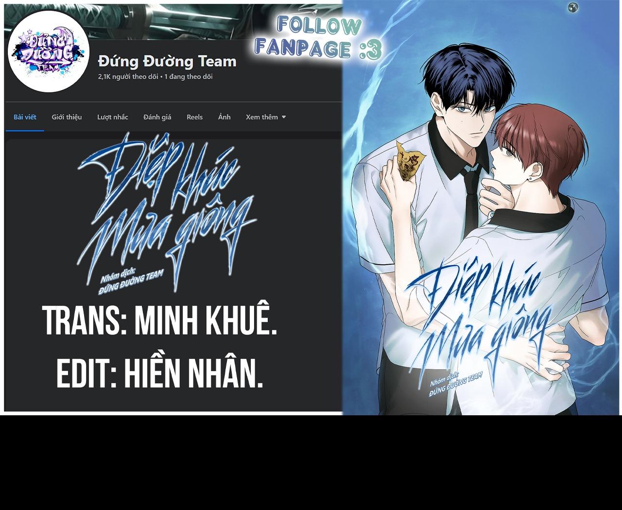 [DDT] ĐIỆP KHÚC MƯA GIÔNG Chapter 2 - Trang 2