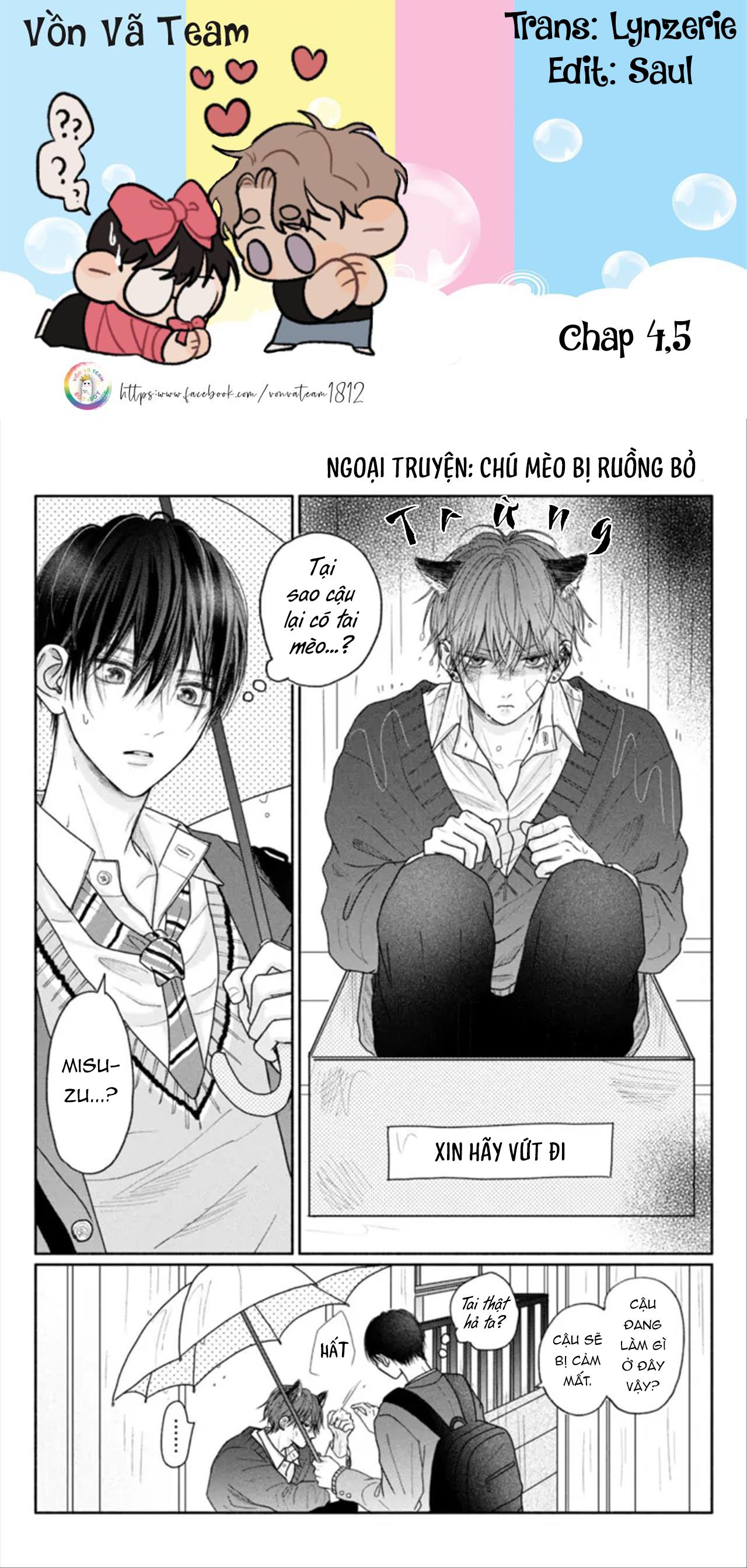 Tình Yêu Không Thể Giấu Chapter 4.5 - Trang 2
